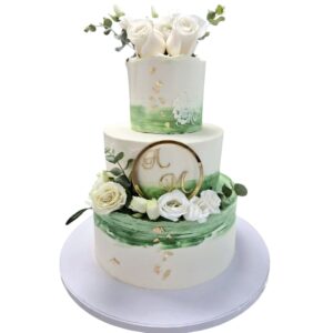 Tort Ivory Green